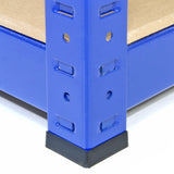 Monster Racking 9 x T-Rax Lagerregal 120cm L x 60cm B - Blau