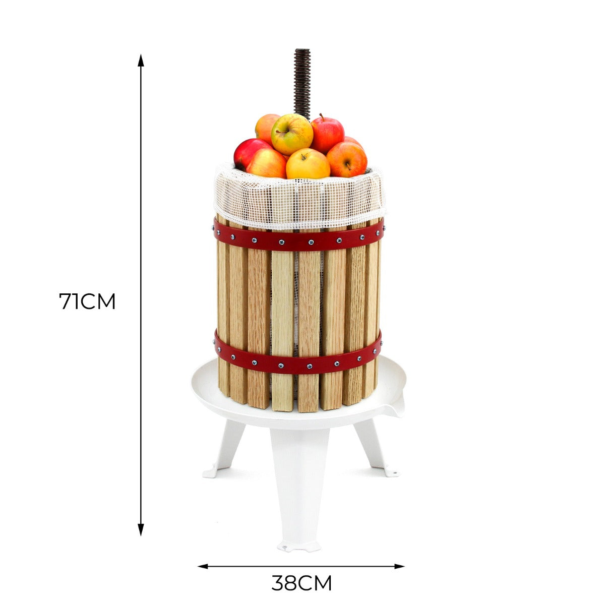 KuKoo 18Liter Obstpresse