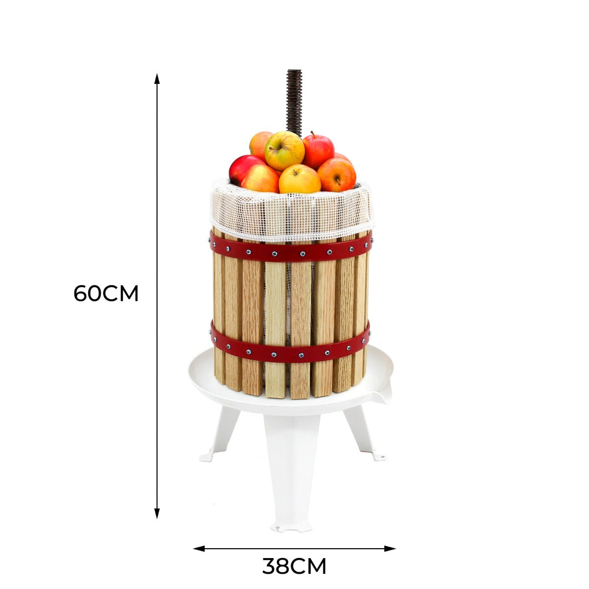 KuKoo 12 L Obstpresse Weinpresse