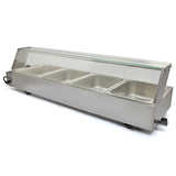 Kukoo Edelstahl Gastro 4 GN Bain Marie