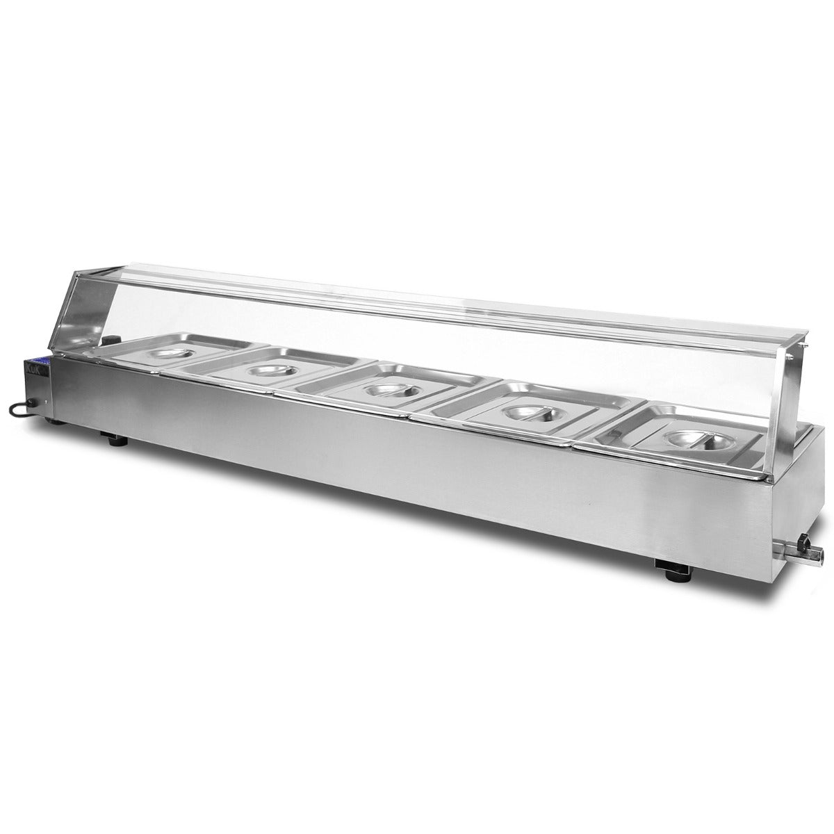 Kukoo Edelstahl Gastro 5 GN Bain Marie