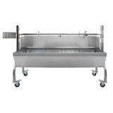 KuKoo 90kg Roastgrill 30W Grillwagen & Dreiecksgrill-Aufsatz