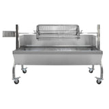 KuKoo 90kg Roastgrill 30W Grillwagen & Dreiecksgrill-Aufsatz