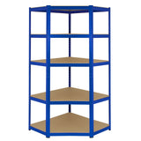 Monster Racking T-Rax Eckregal 90cm L x 45cm B - Blau