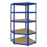 Monster Racking T-Rax Eckregal 90cm L x 45cm B - Blau