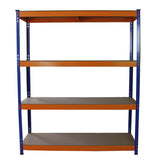 Monster Racking S-Rax Lagerregal 150cm L x 50cm B - Blau / Orange