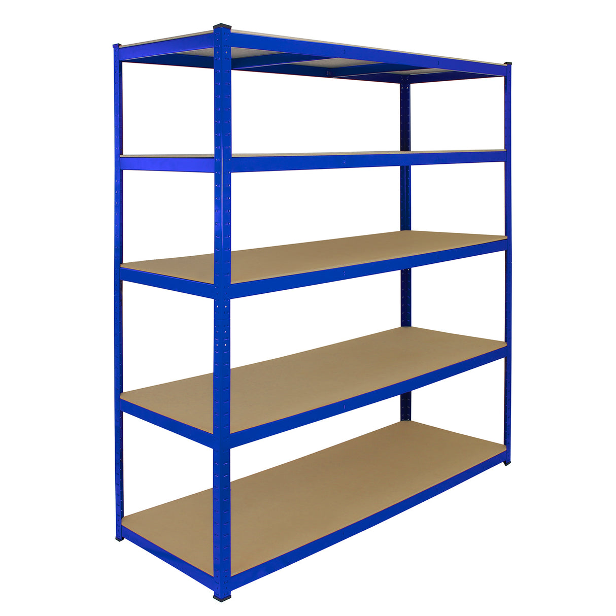 Monster Racking T-Rax 3 x extra breite Lagerregale - Blau