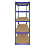 Monster Racking T-Rax 3 x extra breite Lagerregale - Blau