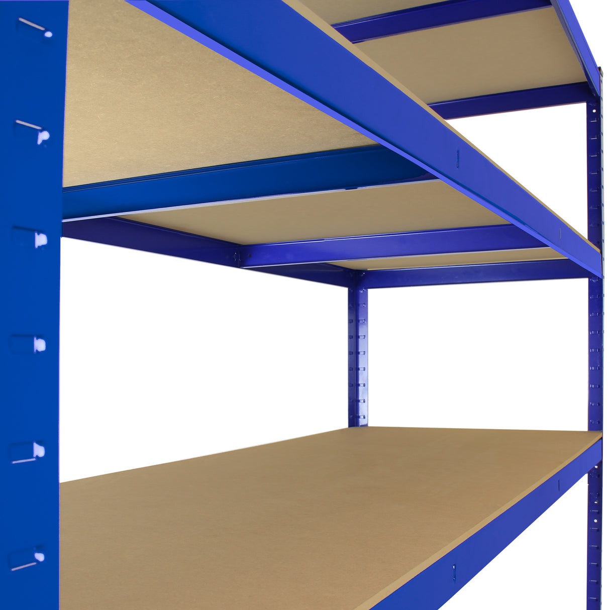 Monster Racking T-Rax 3 x extra breite Lagerregale - Blau