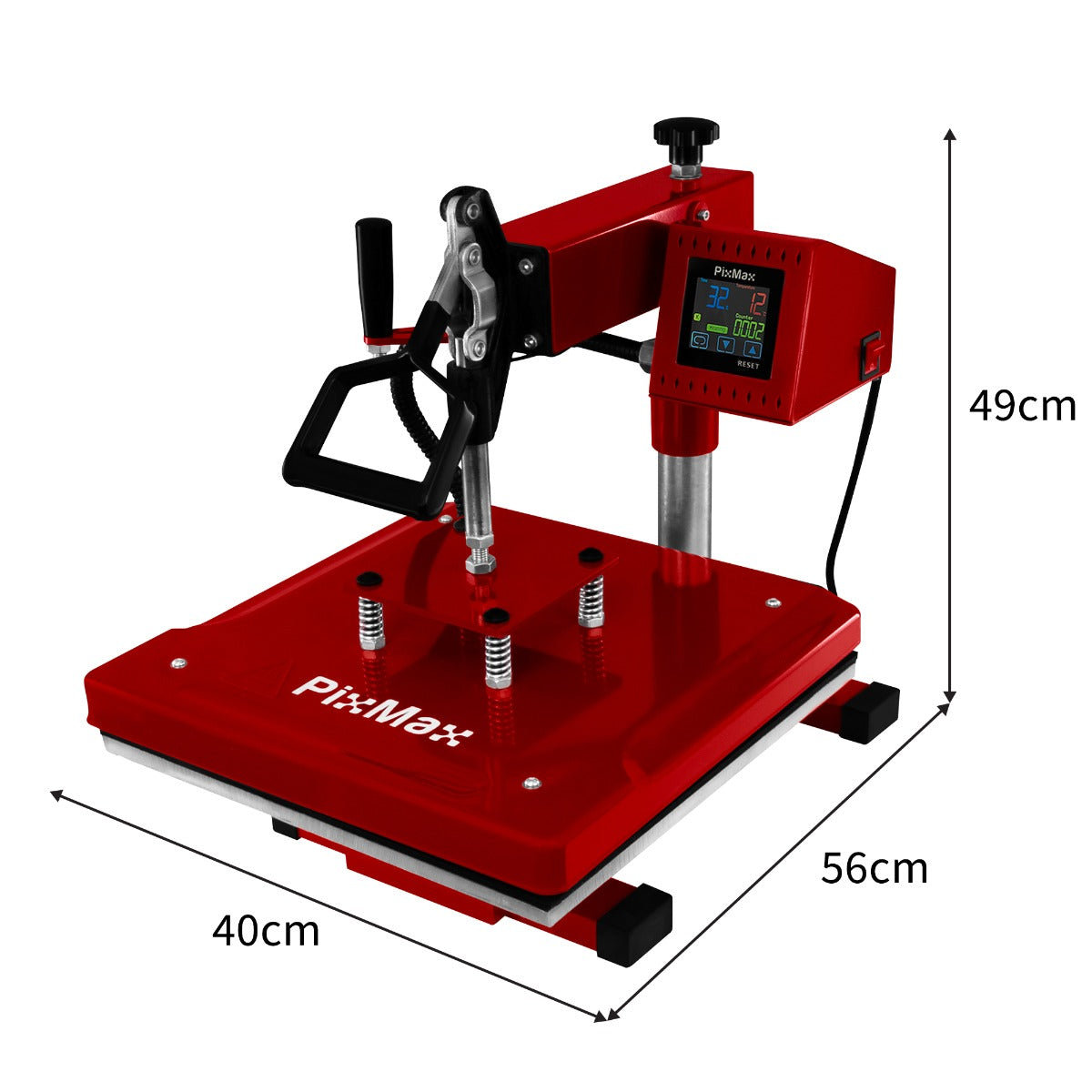 PixMax 38cm Schwing Transferpresse & Drucker