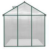 Polycarbonat Gewächshaus 1,8m x 1,8m - Grün