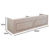 Wohnwagen Hängeschrank – 100cm x 25cm x 25cm