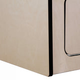 Wohnwagen Hängeschrank mit schwarzem Rand – 120cm x 35cm x 35cm