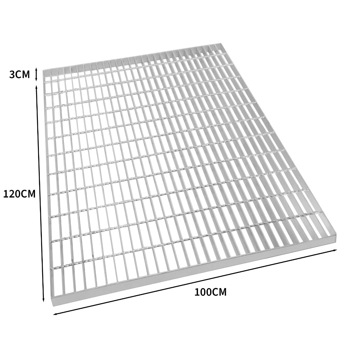 Verzinkte Gitterroste - 1200mm x 1000mm