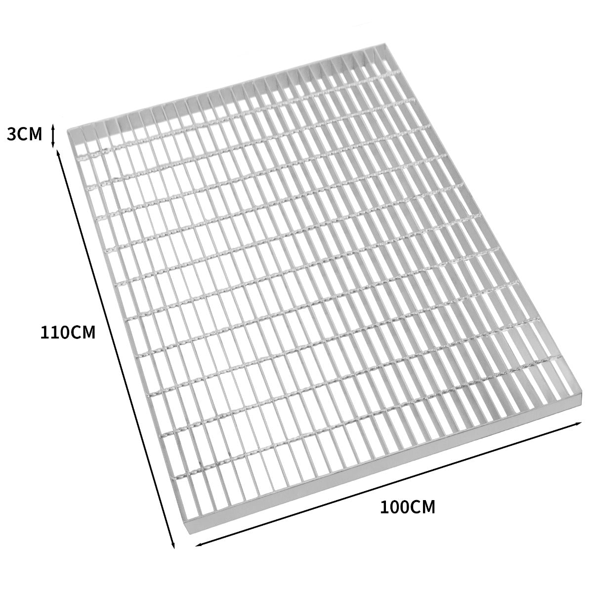 Verzinkte Gitterroste - 1100mm x 1000mm