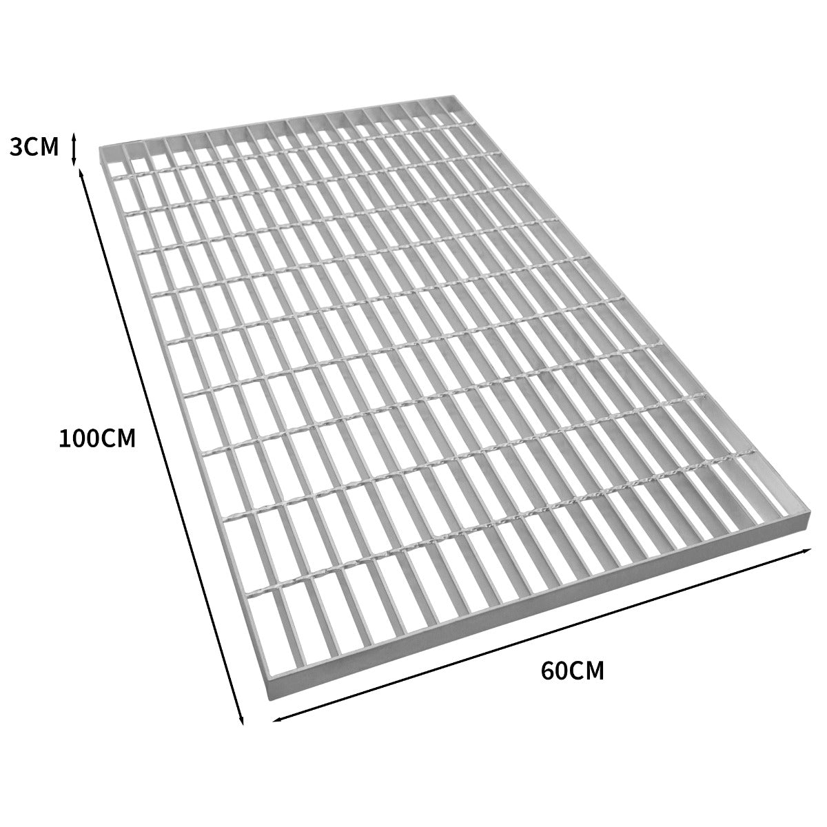 Verzinkte Gitterroste - 1000mm x 600mm