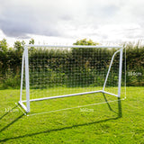 3,6m x 1,8m Fußballtor, Tragetasche und Torwand