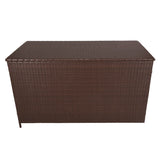 Rattan Kissenbox - Braun