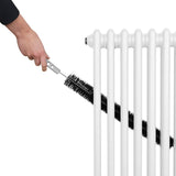 Traditional Traditioneller 2-Spalten-Heizkörper - 600 x 832 mm - Weiß2 Column Radiator - 600 x 832mm - White