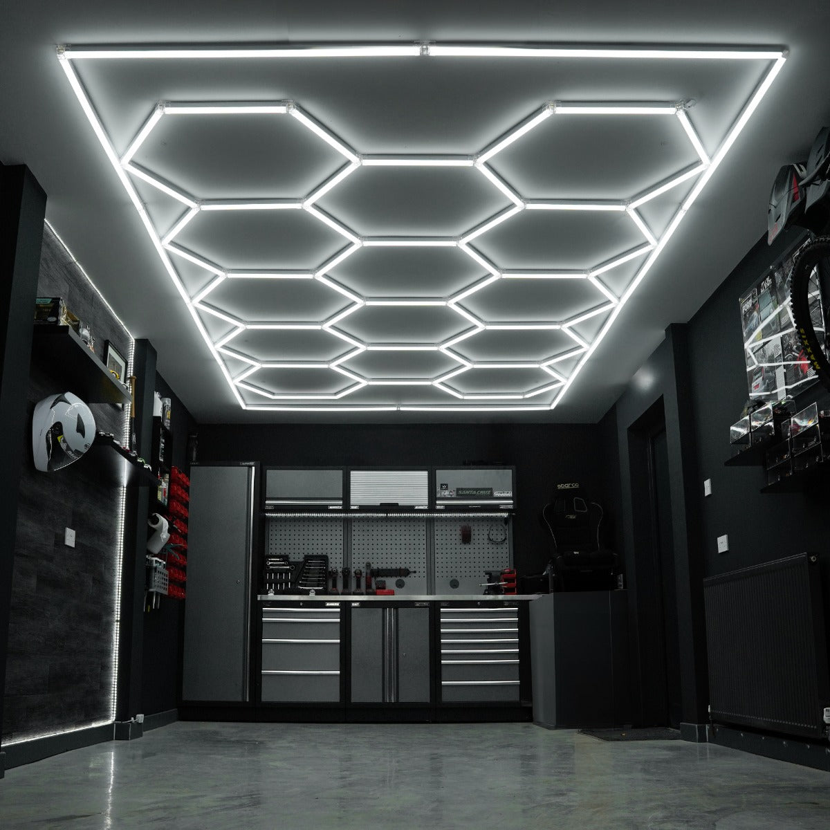 Hexagon LED Lampe