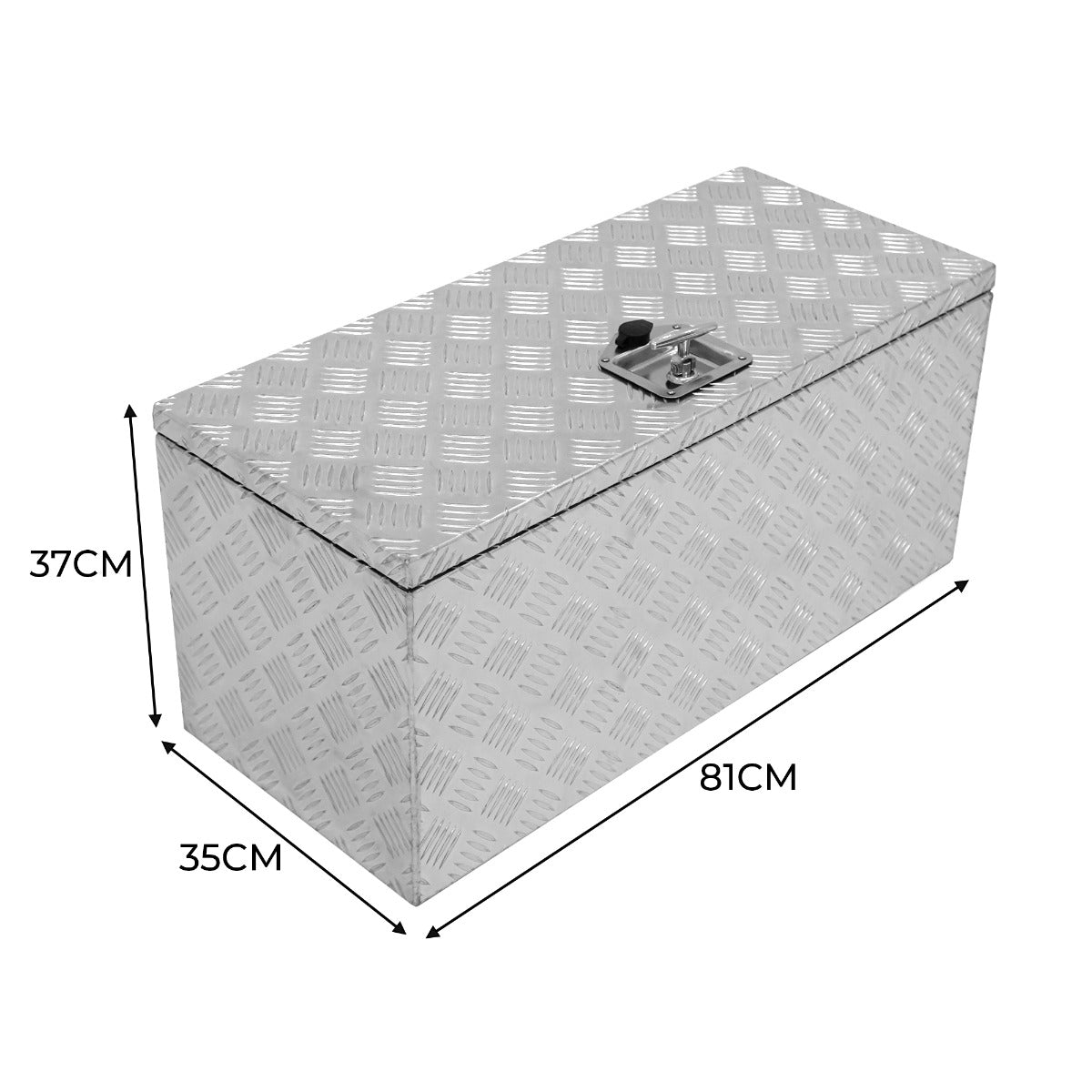 Aluminium-Werkzeugkasten 102L - Extra Groß