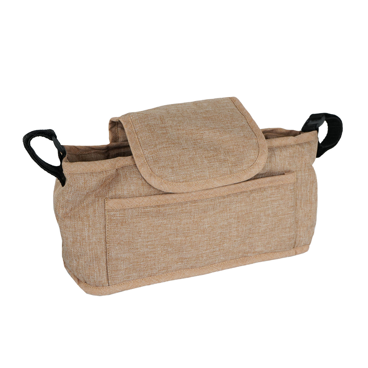 Haustierwagen Fronttasche – gewebtes Beige