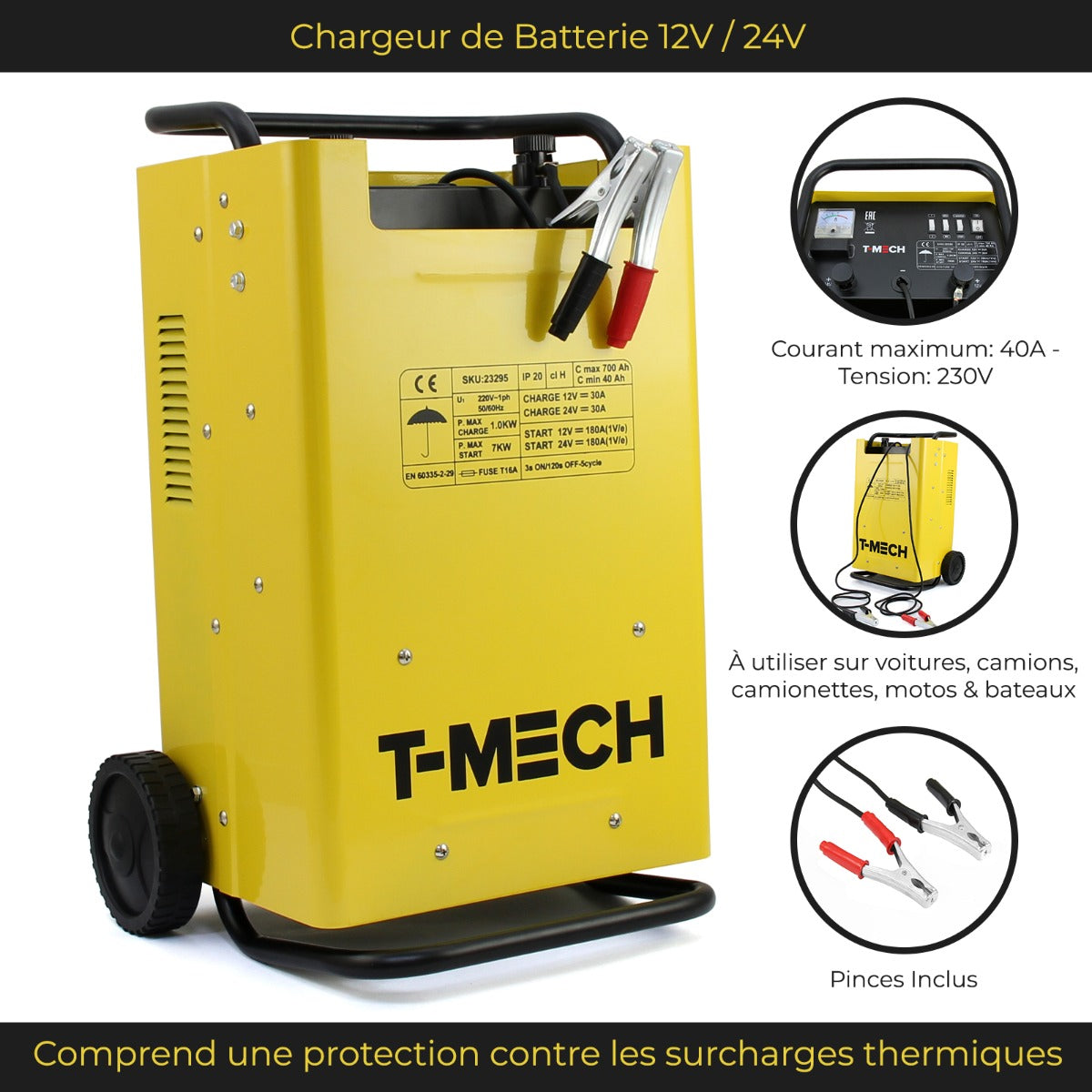 T-Mech Autobatterie Starthilfe