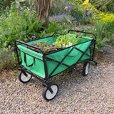 Faltbarer Gartenwagen – Grün