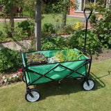 Faltbarer Gartenwagen – Grün