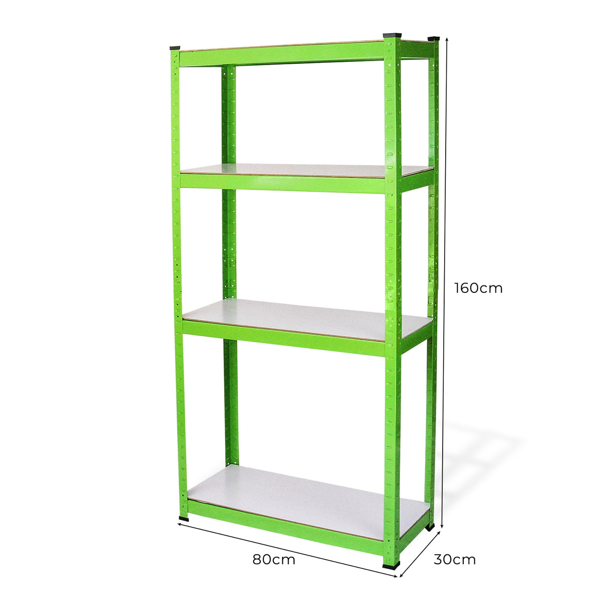 Gewächshaus 1.8m x 1.2m mit Boden und 2 Regale