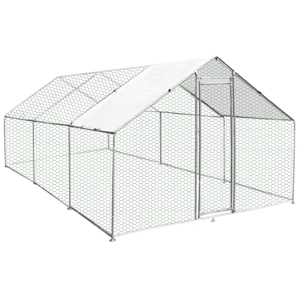 Hühner Freilauf 4m x 6m x 2m