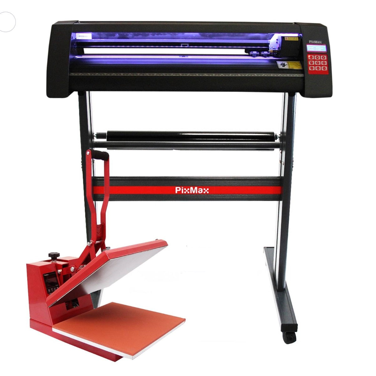 720mm LED Schneideplotter inklusive 38cm Transferpresse & Software