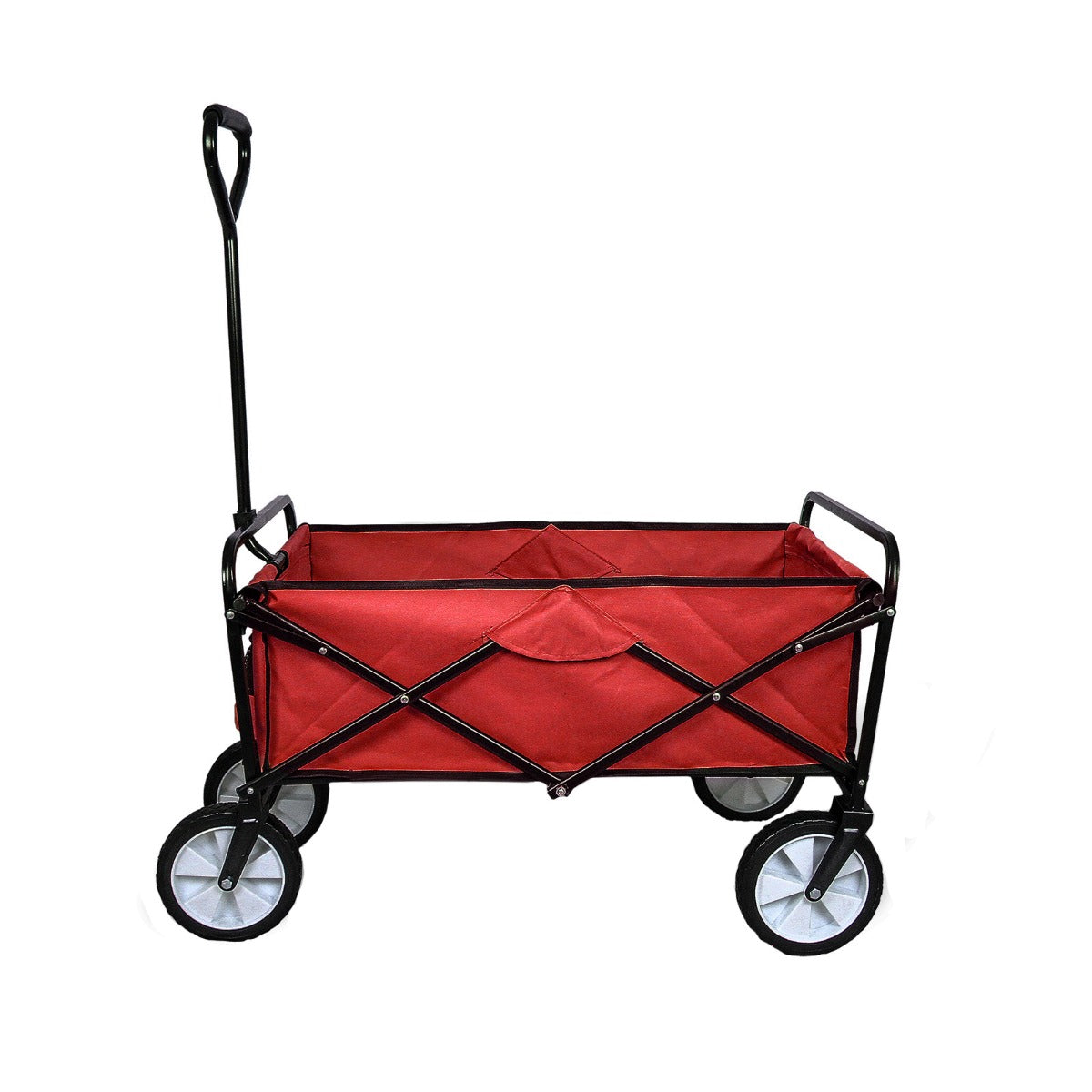 Faltbarer Gartenwagen – Rot