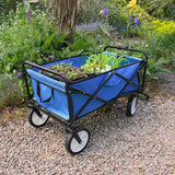 Faltbarer Gartenwagen – Blau