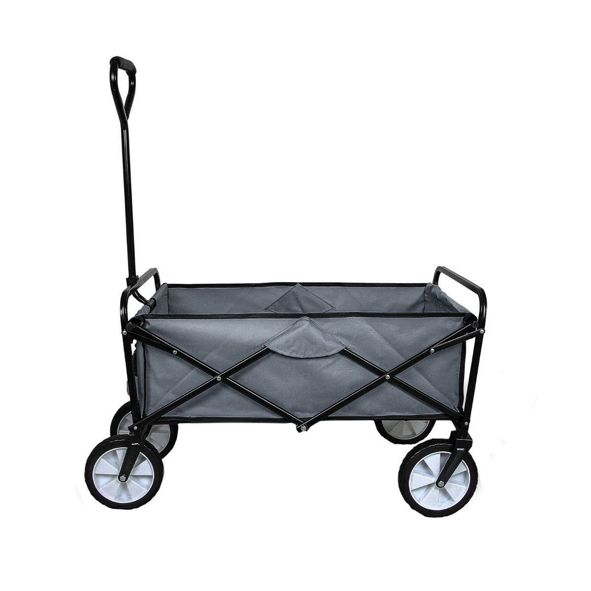 Faltbarer Gartenwagen – Grau