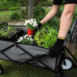 Faltbarer Gartenwagen – Grau