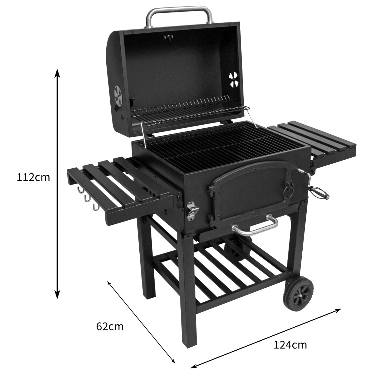 XL Holzkohlegrill Smoker