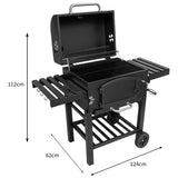 XL Holzkohlegrill Smoker