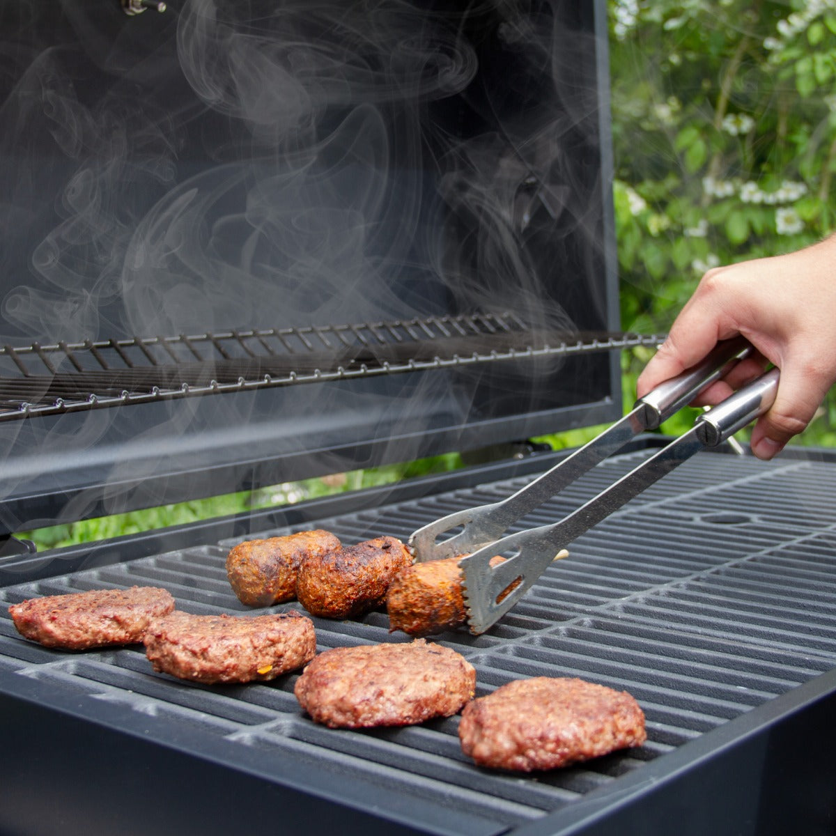 XXL Holzkohlegrill Smoker