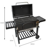 XXL Holzkohlegrill Smoker