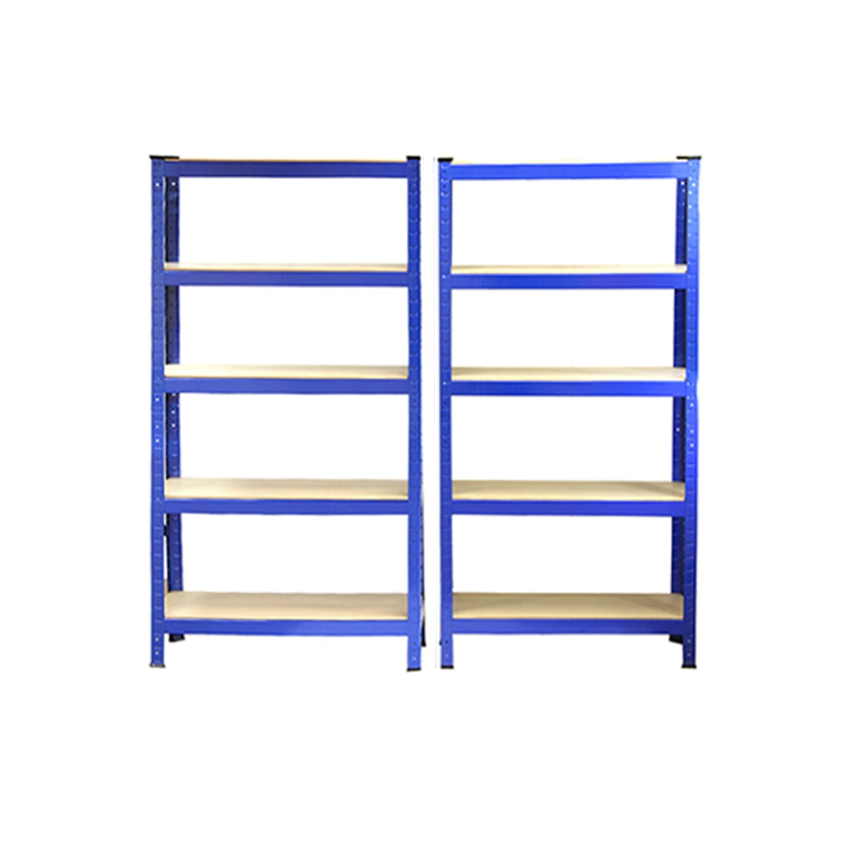 2 x Monster Racking T-Rax 75cm Lagerregal Blau