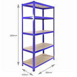 Monster Racking T-Rax 90cm Lagerregal Blau