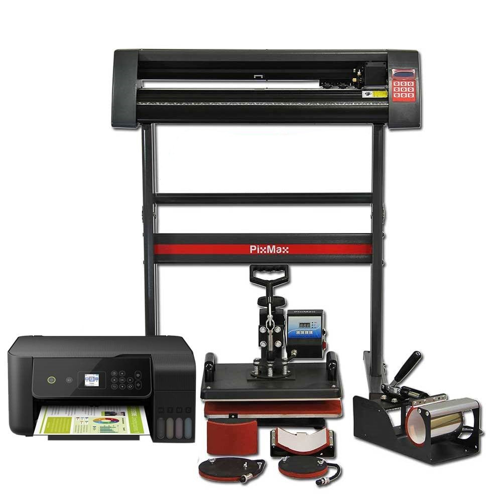 PixMax Da Vinci Set 5 in 1 Transferpresse , Vinyl Plotter, Drucker