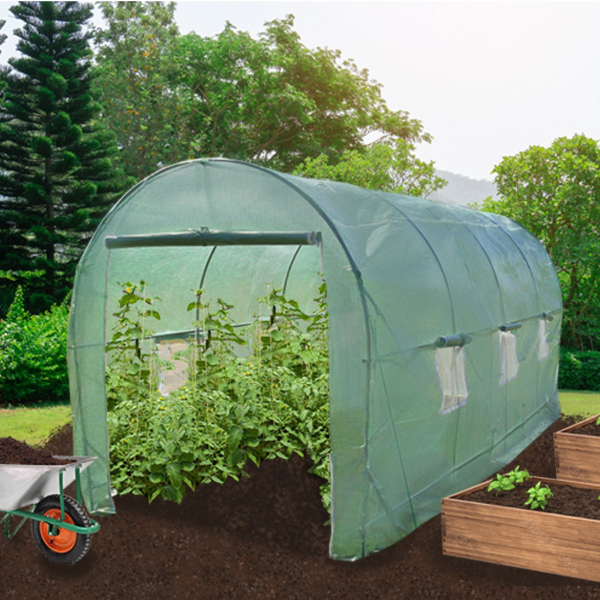 Polytunnel 25mm 6m x 3m