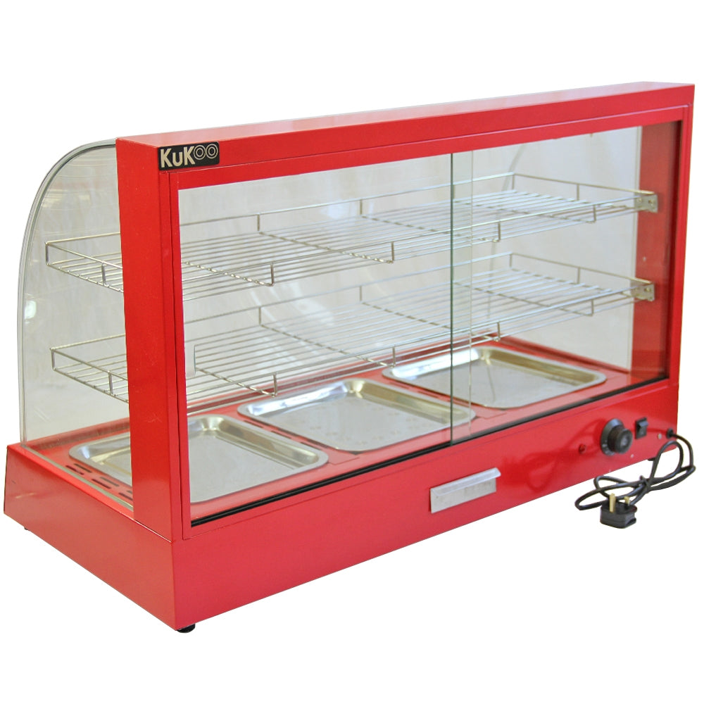 KuKoo 90cm Schrank Vitrine Speisevitrine