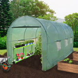 Polytunnel 19mm 5m x 2m mit Regale